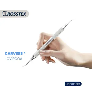 Inter-Proximal Carver off-angle with handle no. 6