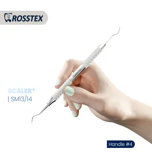 Mc Call Curette fig. 13/14 with handle no. 4