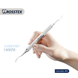 Gracey Curette standard fig. 11/12 with handle no. 6