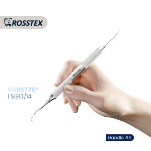 Gracey Curette standard fig. 13/14 with handle no. 6