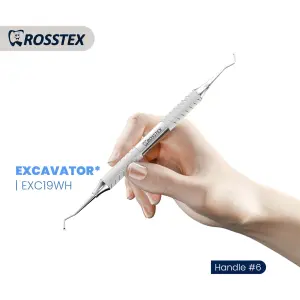 Ovel Spoon Excavator fig. 19w with handle no. 6