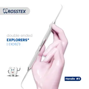 Explorer fig. 6/3 with handle no. 3 double ended