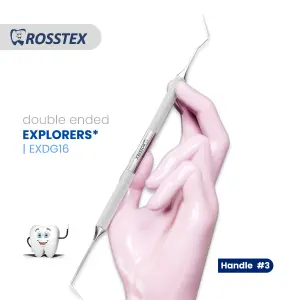 Explorer fig. dg16 with handle no. 3 double ended