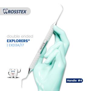 Explorer fig. 3A/17 with handle no. 4 double ended