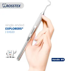 Explorer fig. 23 with handle no. 6 single ended