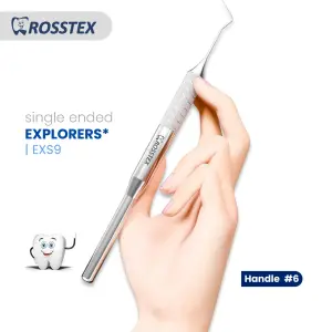 Explorer fig. 9 with handle no. 6 single ended