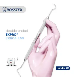 Expro fig. 23/cp-11.5b Screening Probe with handle no. 3 double ended
