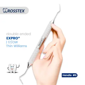 Expro fig. 17/ow thin williams with handle no. 6 double ended