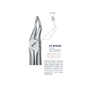 Extraction Forcep fig. 153 with standard handle 