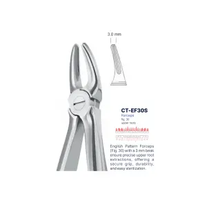 Extraction Forcep fig. 30 with standard handle 