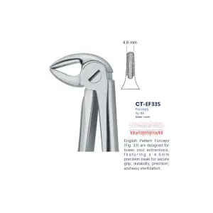 Extraction Forcep fig. 33 with standard handle 