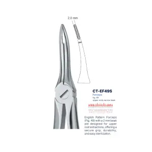 Extraction Forcep fig. 49 with standard handle 