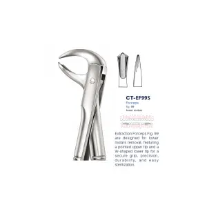 Extraction Forcep fig. 99 with standard handle 