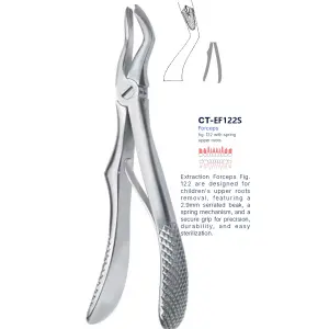 Extraction Forcep fig. 122 with standard handle 