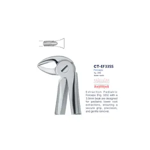 Extraction Forcep fig. 33s with standard handle