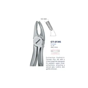 Extraction Forcep fig. 39 with standard handle