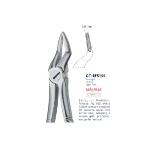 Extraction Forcep fig. 51s with standard handle