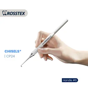 Angled Chisel fig.24 with handle no. 6