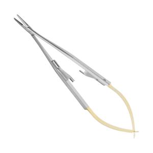 Castroviejo Needle Holder straight/f. handle 18,0cm t/c 