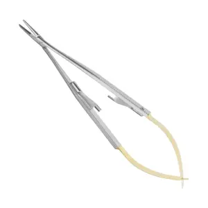 Castroviejo Needle Holder straight/f. handle 18,0cm t/c
