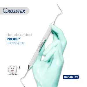 Probe fig. unc15/screening prob with handle no. 4 double ended