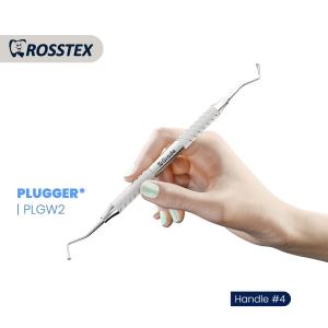Plugger/Condenser fig. 2 ward with handle no. 4 