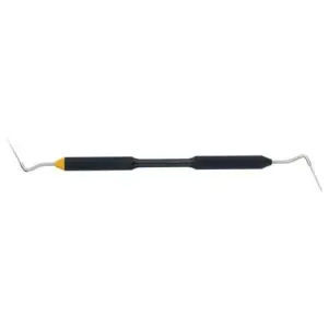 Buchanan Hand Plugger Size #0 Stainless tip size .02/0.75mm NiTi Tip Size .03/0.25mm Yellow Tip(Small)