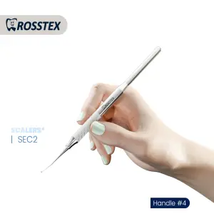 Sub Gingival Scaler fig. sec2 with handle no. 4