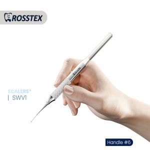 Sub Gingival Scaler fig. swv1 with handle no. 6