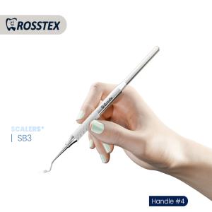 Supra Gingival Scaler fig. sb3 with handle no. 4