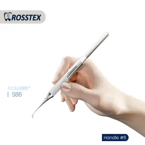 Supra Gingival Scaler fig. sb6 with handle no. 6 