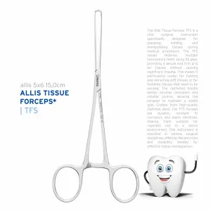 Allis Forcep 5x6 20,0cm