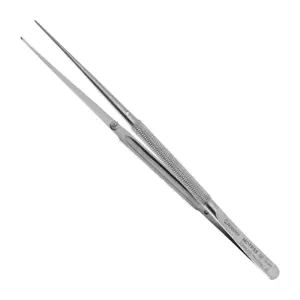 Micro Tissue Plier 1x2 straight 18,0cm t/c